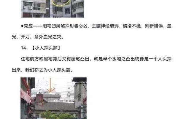 阳宅风水廿三种煞气图解及化解