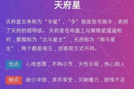 紫微斗数之福德宫与诸星，天府星在福德宫是什么意思？