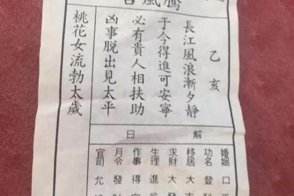 吕祖灵签第二签：贵人相逢更可期
