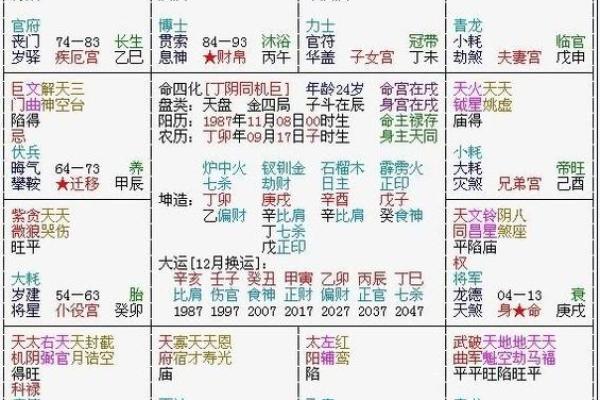紫薇斗数主要看哪里