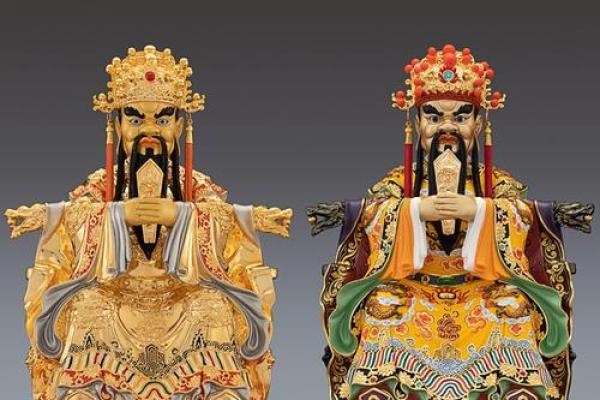 财神爷龙五爷  身上带龙的财神爷像