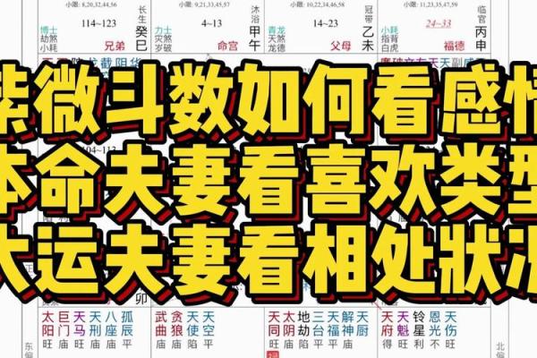 紫薇斗数看晚婚