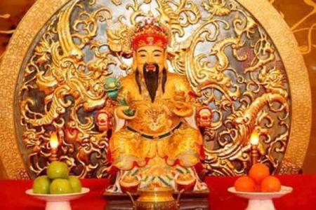 财神前面放什么最旺财