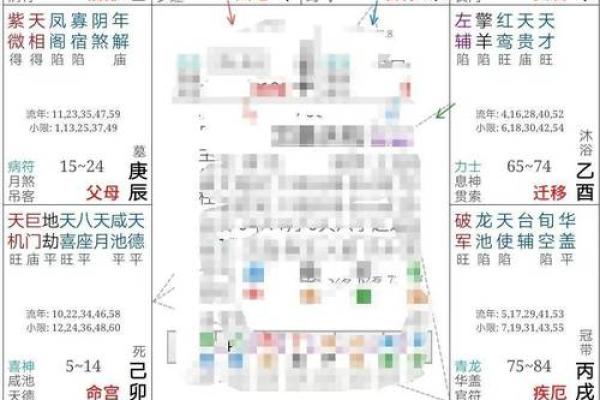 紫薇斗数太阴的排法