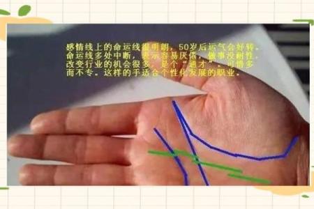手相风水：命运线中间断开象征什么意义