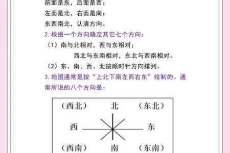 怎样判断方位  判定方位的六种方法
