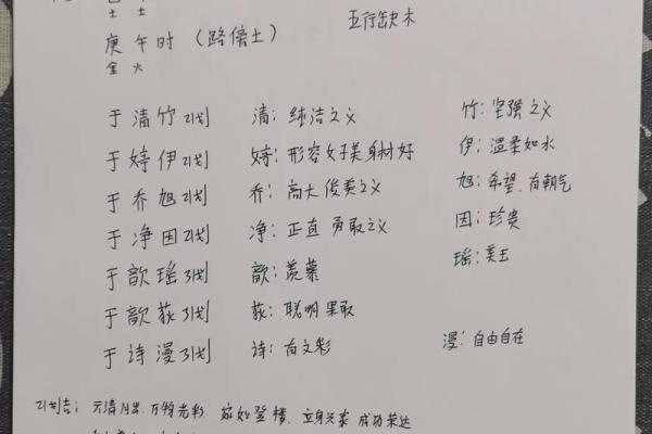 男宝生辰八字取名字