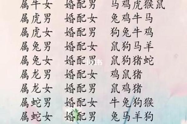 生肖配对查询男女