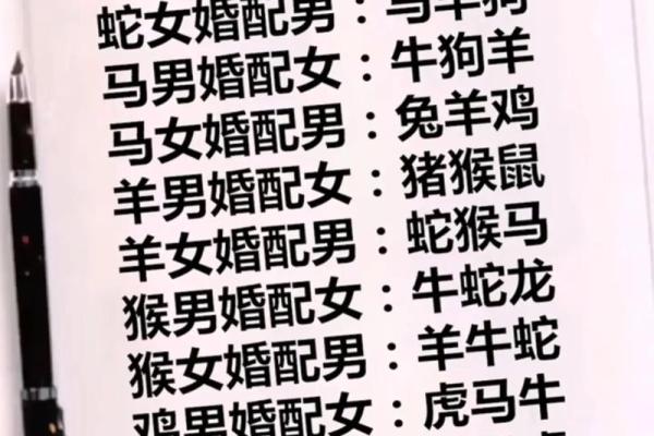 生肖配对查询男女