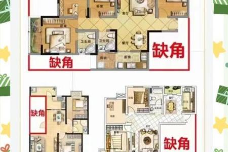家里哪个方位缺角，就影响对应的家人及其属相、职业……
