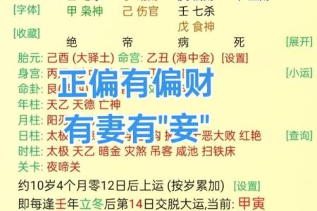 女八字中偏财代表什么命