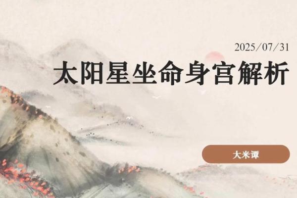 紫微斗数太阳星
