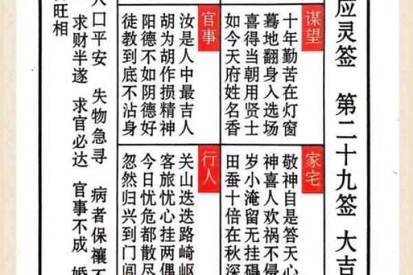 北帝庙灵签第15
