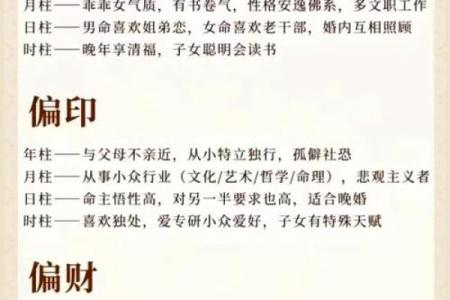 正财格的八字