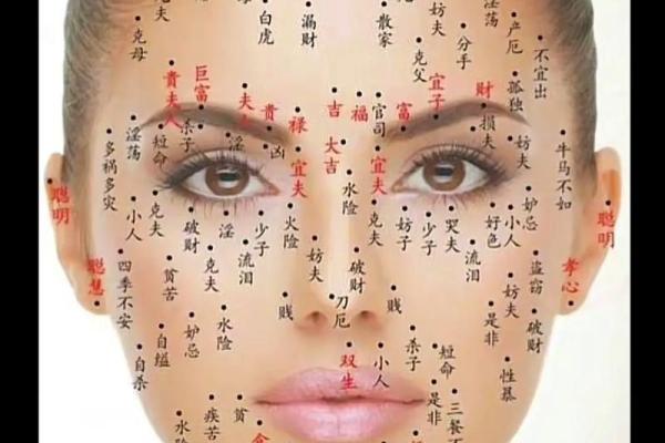 男人面相痣算命图解大全
