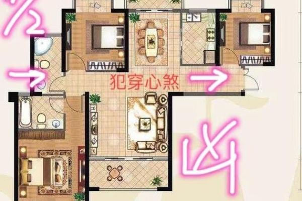 怎样看房子的朝向图解风水图片