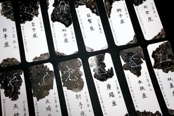 教你如何折十二星座的书签