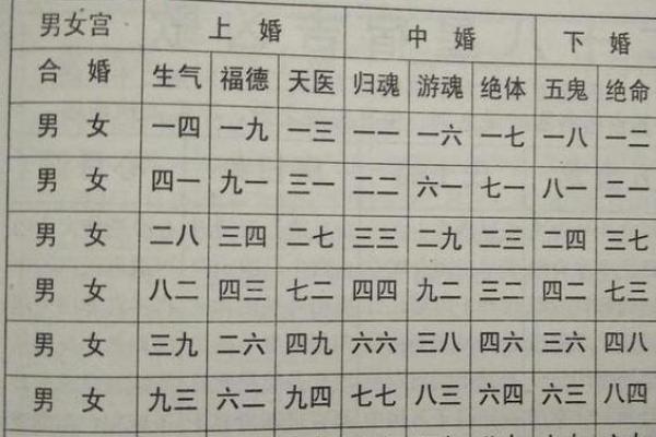 八字合婚理论看配偶的长相