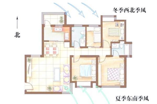 什么样的房子是北向的风水