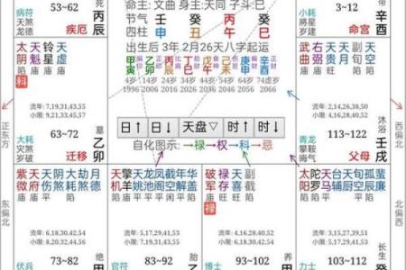 中州紫薇斗数流月