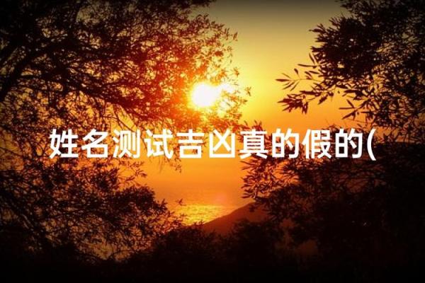 微信名吉凶测试评分