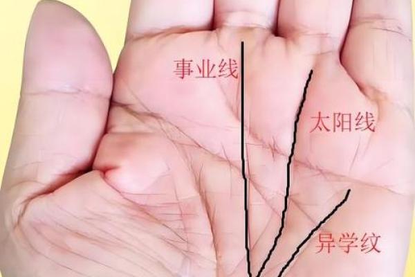 手相算命,女人手相成功线图解