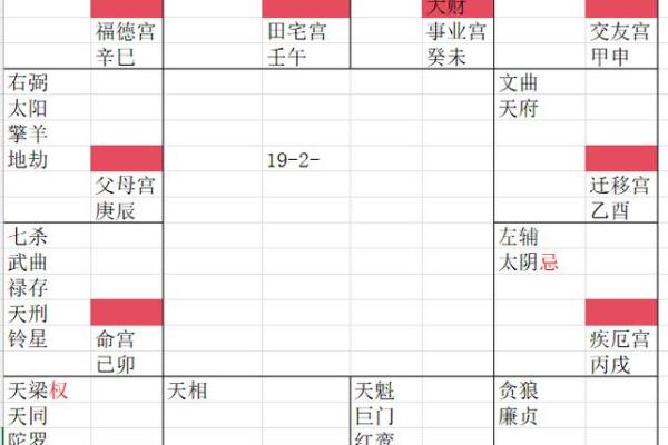 紫薇斗数配偶财富