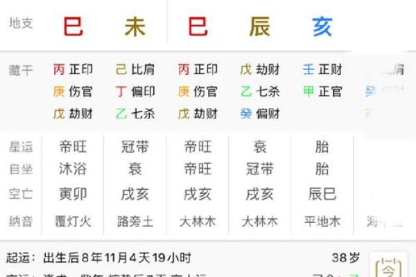 八字喜用神土