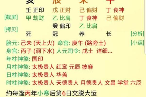 八字排盘解盘