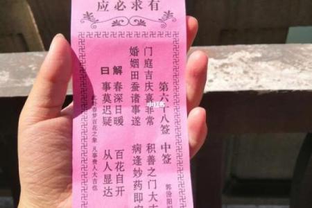 天王菩萨灵签