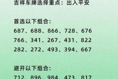 测试汽车牌照吉凶方法查询