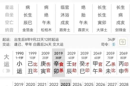 八字喜用神为土金水
