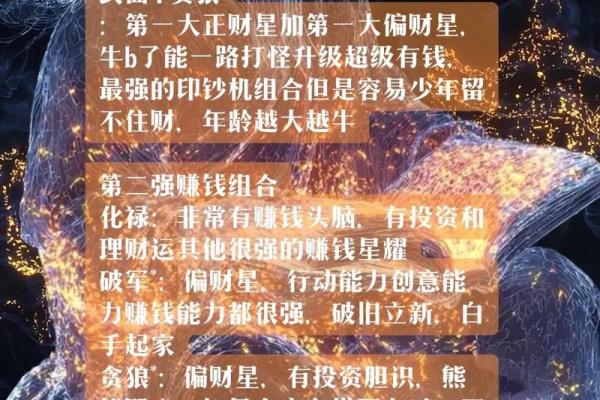 紫薇斗数看钱财