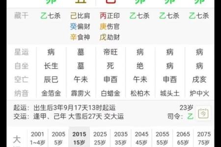 八字哪四柱排列最准确图片