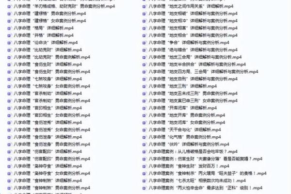 八字真传技术公开