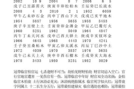 斗数基础第四讲——六十甲子纳音五行-土五局