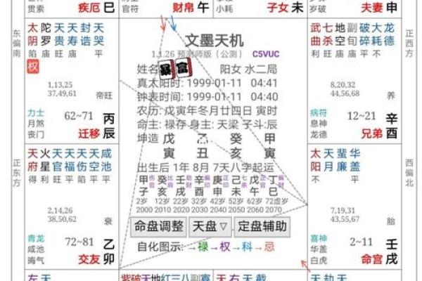 紫薇星斗数排盘准吗