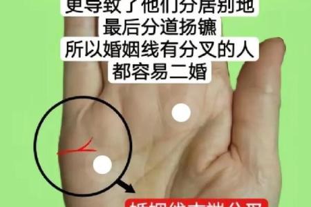 图解：手相婚姻线算命