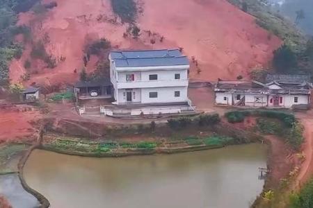 风水房子后面没有山