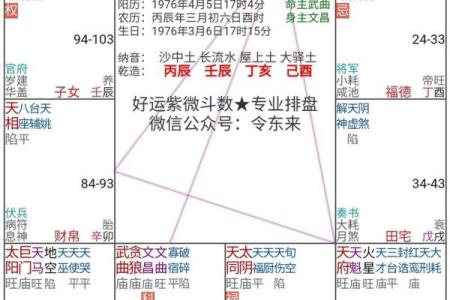 紫薇斗数先天命盘和大运命盘什么意思