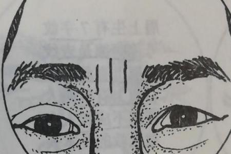 印堂八字纹,男人眉间有八字纹好不好